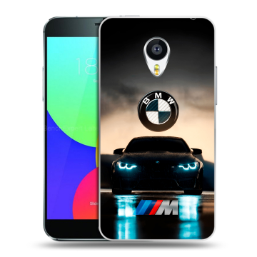 Силиконовый чехол на Meizu MX4 с принтом БМВ BMW Силиконовый чехол на Meizu MX4 с принтом БМВ BMW