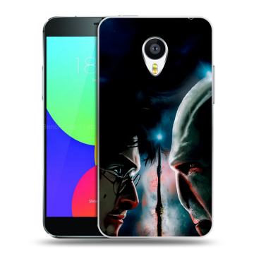 Силиконовый чехол на Meizu MX4 с принтом Гарри Поттер Harry Potter