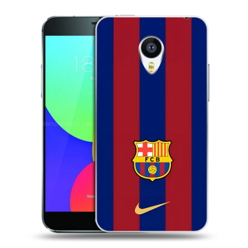 Силиконовый чехол на Meizu MX4 с принтом Барселона Barcelona