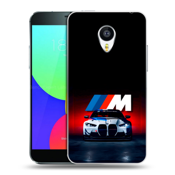 Силиконовый чехол на Meizu MX4 с принтом БМВ BMW Силиконовый чехол на Meizu MX4 с принтом БМВ BMW