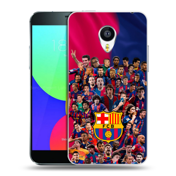 Силиконовый чехол на Meizu MX4 с принтом Барселона Barcelona