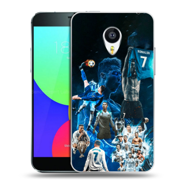 Силиконовый чехол на Meizu MX4 с принтом Реал Роналдо Силиконовый чехол на Meizu MX4 с принтом Реал Роналдо