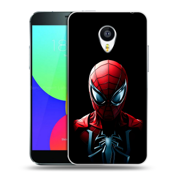Силиконовый чехол на Meizu MX4 с принтом Spiderman Человек паук