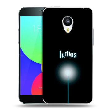 Силиконовый чехол на Meizu MX4 с принтом Harry Potter Гарри Поттер