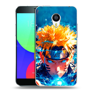 Силиконовый чехол на Meizu MX4 с принтом Аниме Наруто Naruto