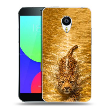 Силиконовый чехол на Meizu MX4 с принтом женский
