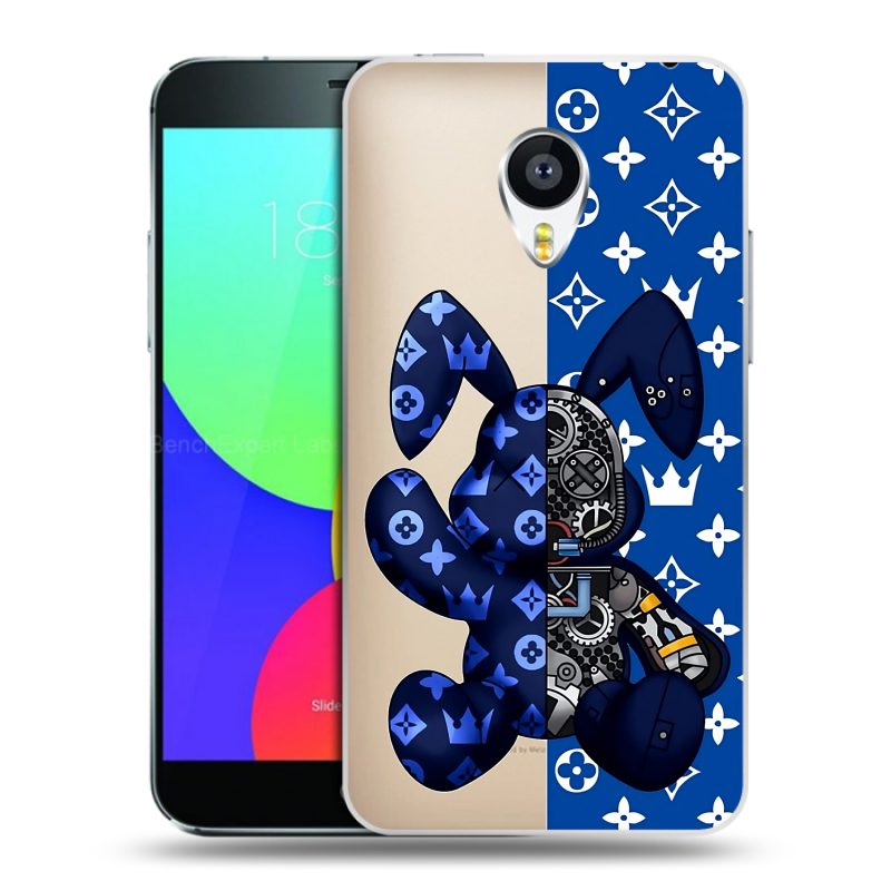 Пластиковый чехол на Meizu MX4 с принтом Луи робот Пластиковый чехол на Meizu MX4 с принтом Луи робот