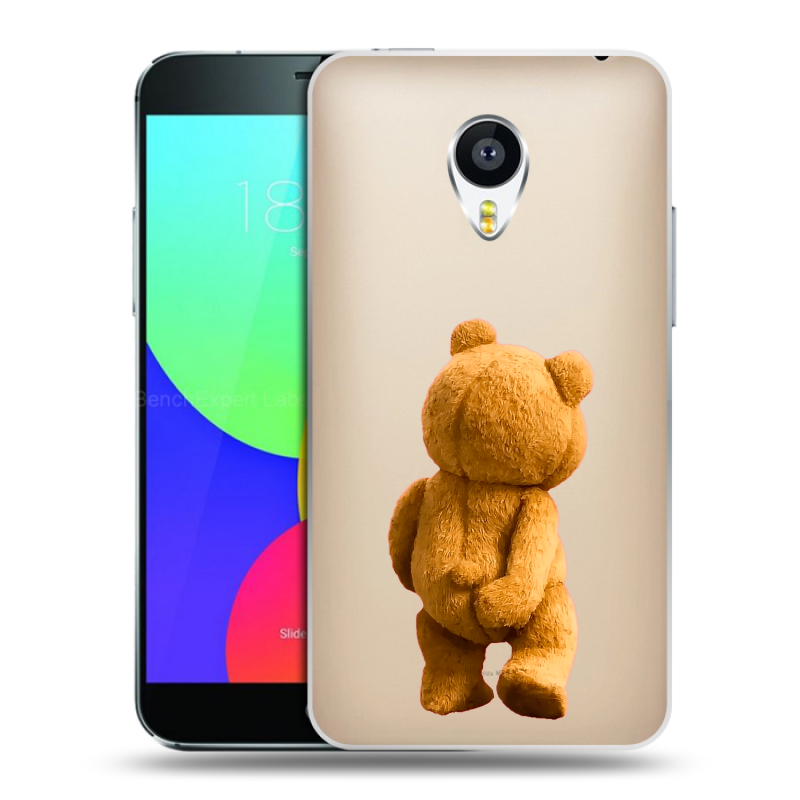 Пластиковый чехол на Meizu MX4 с принтом Медведь Пластиковый чехол на Meizu MX4 с принтом Медведь