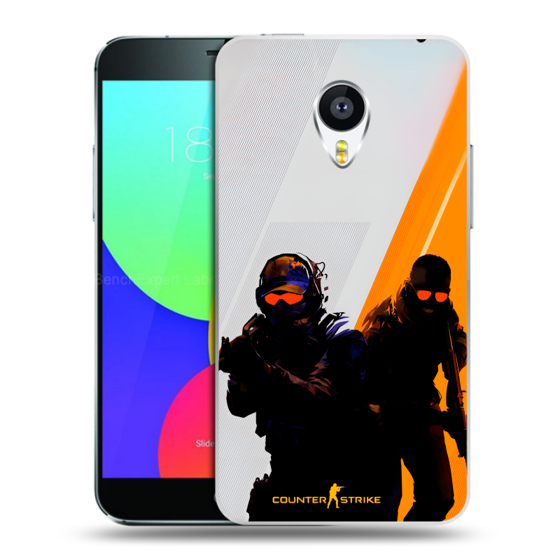 Силиконовый чехол на Meizu MX4 с принтом Контер страйк Counter strike Силиконовый чехол на Meizu MX4 с принтом Контер страйк Counter strike
