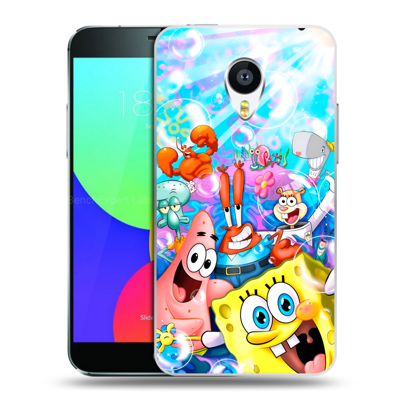 Пластиковый чехол на Meizu MX4 с принтом спанчбоб спанч боб Пластиковый чехол на Meizu MX4 с принтом спанчбоб спанч боб