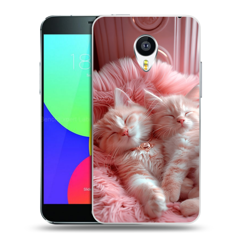 Пластиковый чехол на Meizu MX4 с принтом котята котики Пластиковый чехол на Meizu MX4 с принтом котята котики