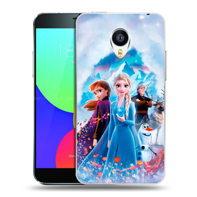 Пластиковый чехол на Meizu MX4 с принтом Холодное сердце Frozen Пластиковый чехол на Meizu MX4 с принтом Холодное сердце Frozen