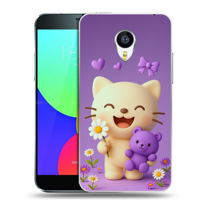 Пластиковый чехол на Meizu MX4 с принтом для девочек Пластиковый чехол на Meizu MX4 с принтом для девочек
