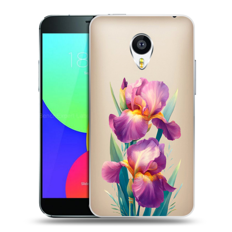 Пластиковый чехол на Meizu MX4 с принтом Цветы орхидеи Пластиковый чехол на Meizu MX4 с принтом Цветы орхидеи
