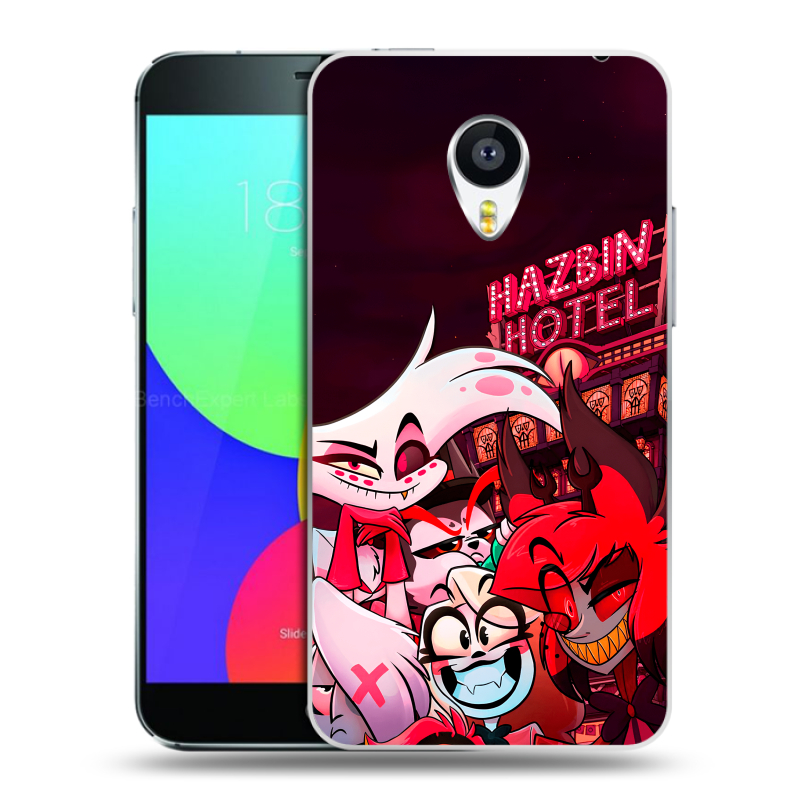 Пластиковый чехол на Meizu MX4 с принтом Hazbin Hotel Отель Хазбин Пластиковый чехол на Meizu MX4 с принтом Hazbin Hotel Отель Хазбин
