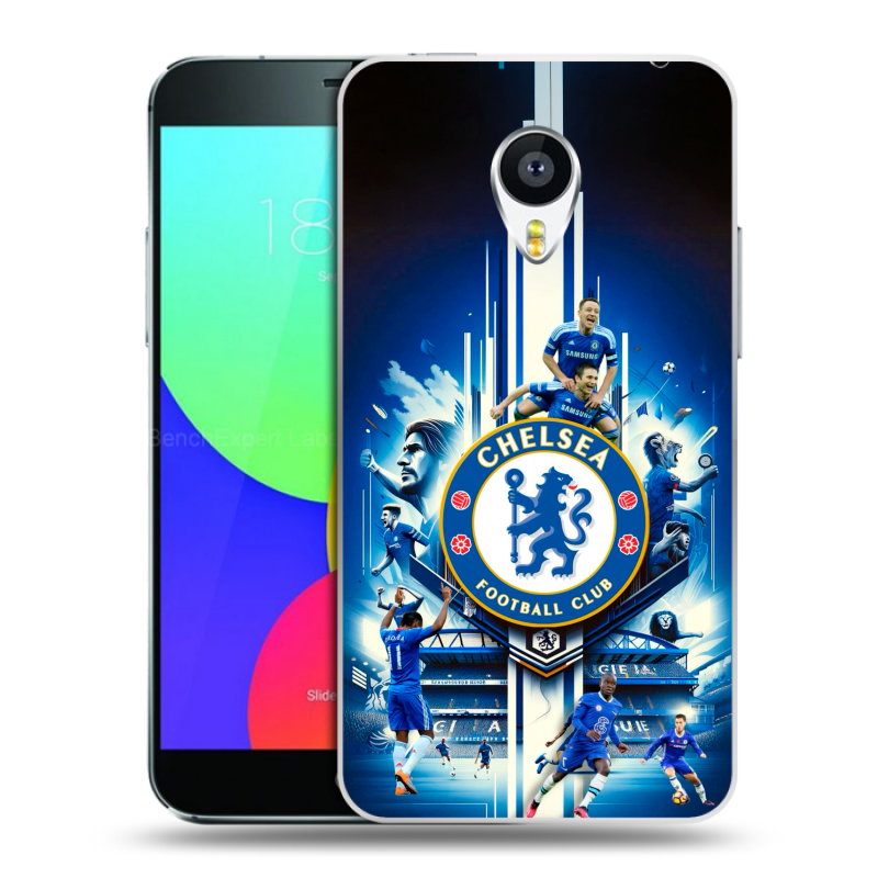 Пластиковый чехол на Meizu MX4 с принтом Chelsea Челси Пластиковый чехол на Meizu MX4 с принтом Chelsea Челси