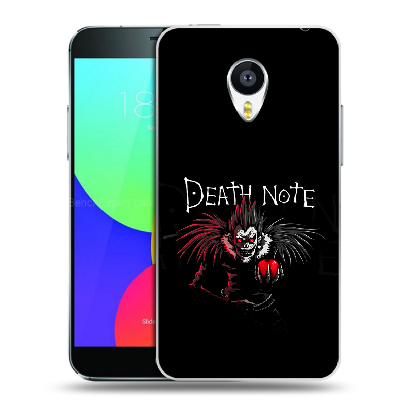Пластиковый чехол на Meizu MX4 с принтом Death note Тетрадь смерти Пластиковый чехол на Meizu MX4 с принтом Death note Тетрадь смерти
