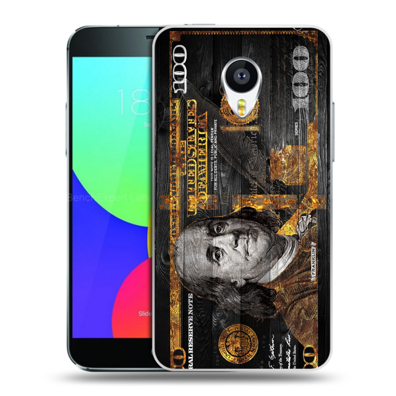 Силиконовый чехол на Meizu MX4 с принтом Доллар деньги Силиконовый чехол на Meizu MX4 с принтом Доллар деньги