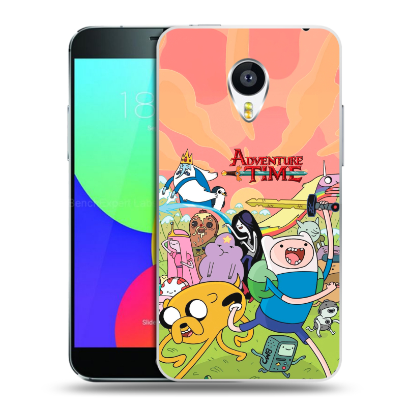 Силиконовый чехол на Meizu MX4 с принтом Adventure time Время приключений Силиконовый чехол на Meizu MX4 с принтом Adventure time Время приключений