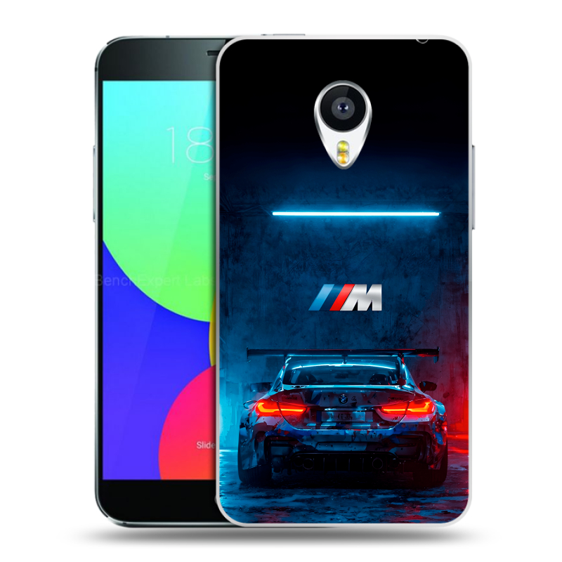Силиконовый чехол на Meizu MX4 с принтом BMW БМВ Силиконовый чехол на Meizu MX4 с принтом BMW БМВ