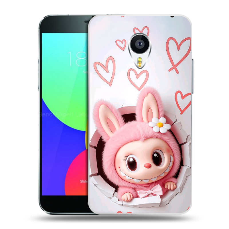 Силиконовый чехол на Meizu MX4 с принтом Labubu Лабубу Силиконовый чехол на Meizu MX4 с принтом Labubu Лабубу