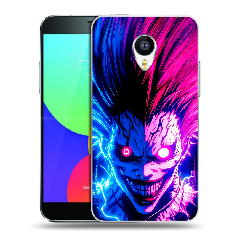 Силиконовый чехол на Meizu MX4 с принтом Death note Тетрадь смерти Силиконовый чехол на Meizu MX4 с принтом Death note Тетрадь смерти