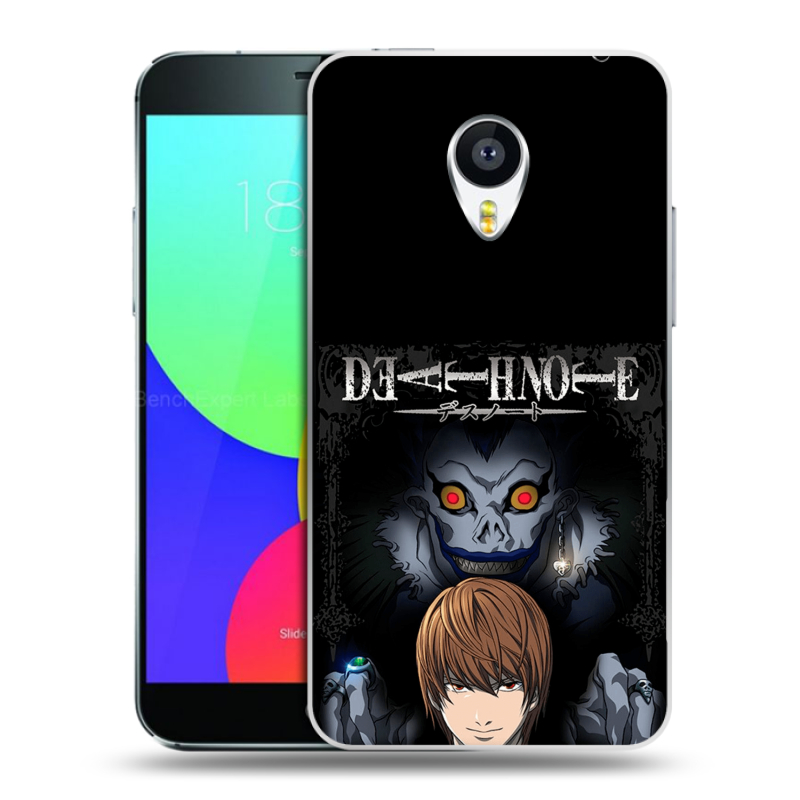 Пластиковый чехол на Meizu MX4 с принтом Death note Тетрадь смерти Пластиковый чехол на Meizu MX4 с принтом Death note Тетрадь смерти