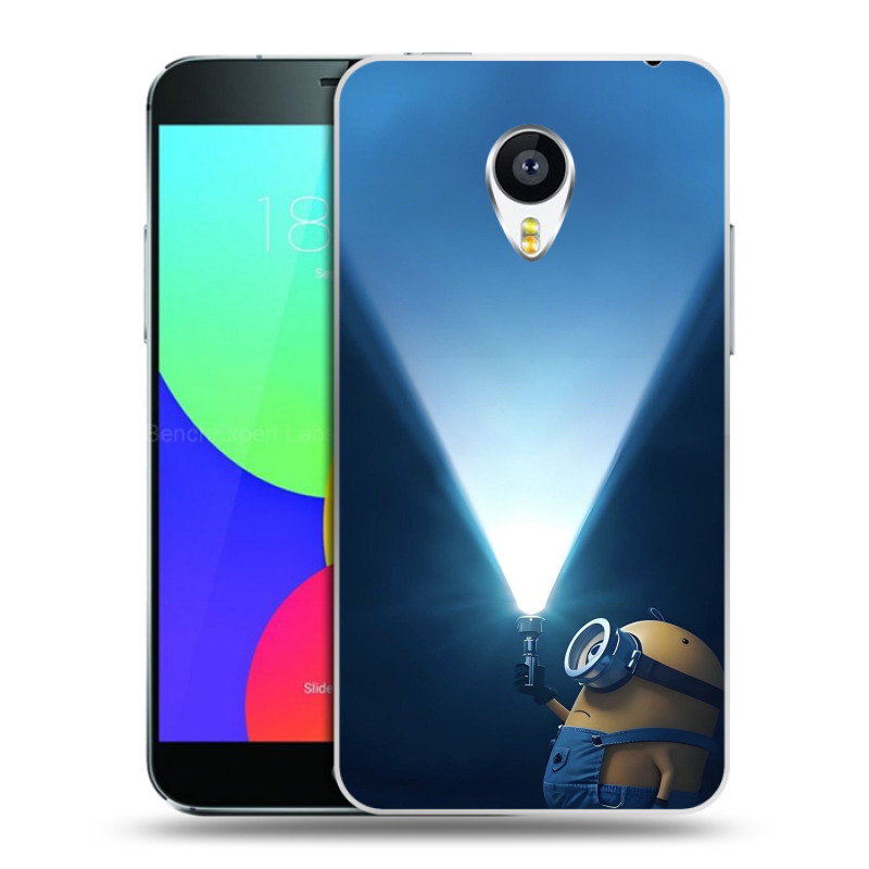Пластиковый чехол на Meizu MX4 с принтом Миньоны Пластиковый чехол на Meizu MX4 с принтом Миньоны