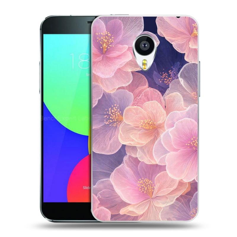 Силиконовый чехол на Meizu MX4 с принтом женский Силиконовый чехол на Meizu MX4 с принтом женский