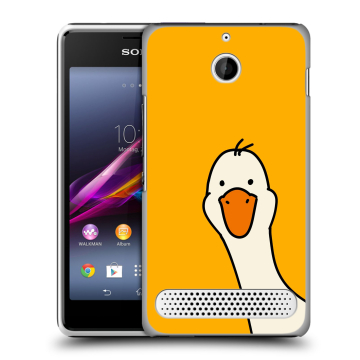 Пластиковый чехол на Sony Xperia E1 с принтом Утка