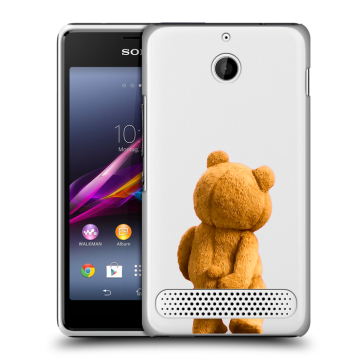 Пластиковый чехол на Sony Xperia E1 с принтом Медведь