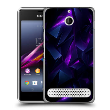 Пластиковый чехол на Sony Xperia E1 с принтом Абстракиция
