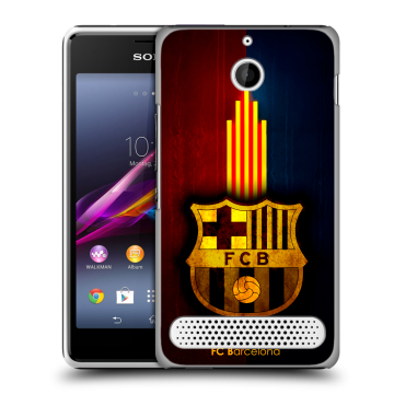 Пластиковый чехол на Sony Xperia E1 с принтом Барселона Barcelona