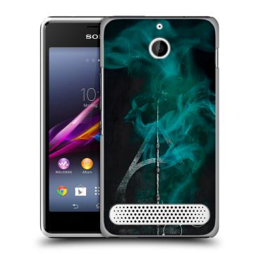 Пластиковый чехол на Sony Xperia E1 с принтом Гарри Поттер Harry Potter