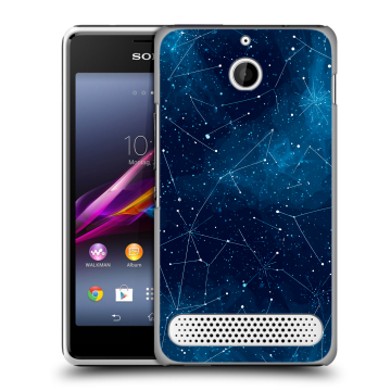 Пластиковый чехол на Sony Xperia E1 с принтом Космос звезды Пластиковый чехол на Sony Xperia E1 с принтом Космос звезды