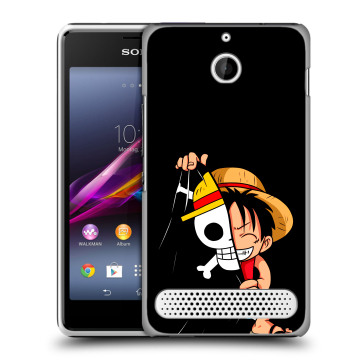 Пластиковый чехол на Sony Xperia E1 с принтом One Piece Ван Пис Пластиковый чехол на Sony Xperia E1 с принтом One Piece Ван Пис