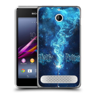 Пластиковый чехол на Sony Xperia E1 с принтом Harry Potter Гарри Поттер