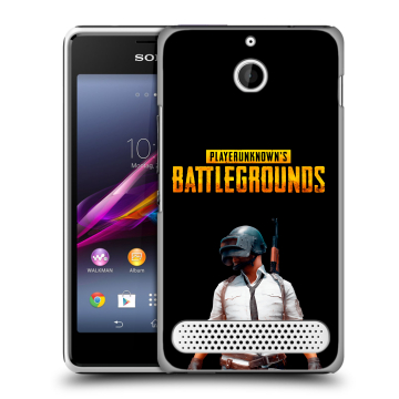 Пластиковый чехол на Sony Xperia E1 с принтом PUGB ПАГБ