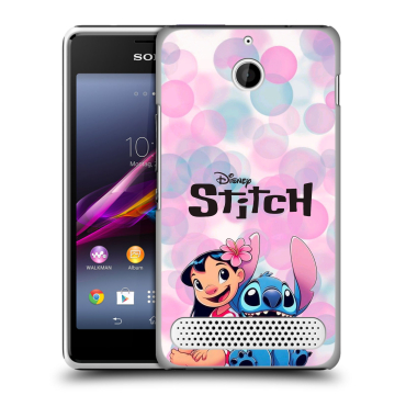 Пластиковый чехол на Sony Xperia E1 с принтом Лило и Стич