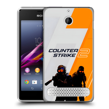 Пластиковый чехол на Sony Xperia E1 с принтом Counter Strike