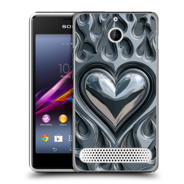 Пластиковый чехол на Sony Xperia E1 с принтом Y2K