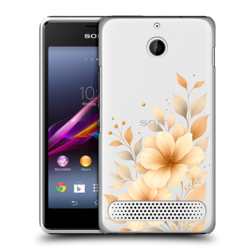 Пластиковый чехол на Sony Xperia E1 с принтом для девушки Пластиковый чехол на Sony Xperia E1 с принтом для девушки