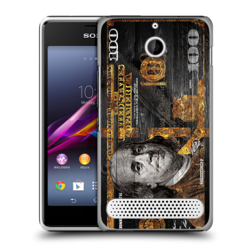 Пластиковый чехол на Sony Xperia E1 с принтом Доллар деньги