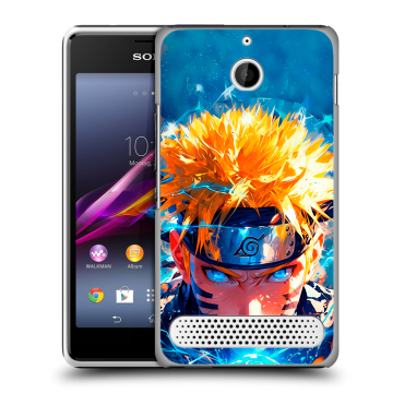 Пластиковый чехол на Sony Xperia E1 с принтом Аниме Наруто Naruto