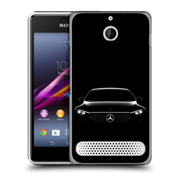 Пластиковый чехол на Sony Xperia E1 с принтом Mercedes Мерседес