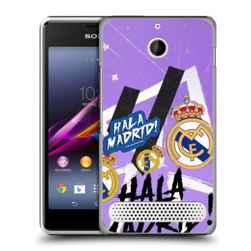 Пластиковый чехол на Sony Xperia E1 с принтом Real Madrid Реал Мадрид