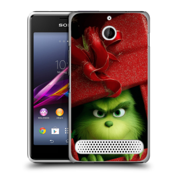 Пластиковый чехол на Sony Xperia E1 с принтом Новый год Пластиковый чехол на Sony Xperia E1 с принтом Новый год