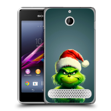 Пластиковый чехол на Sony Xperia E1 с принтом Новый год Пластиковый чехол на Sony Xperia E1 с принтом Новый год
