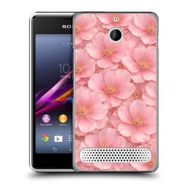 Пластиковый чехол на Sony Xperia E1 с принтом женский Пластиковый чехол на Sony Xperia E1 с принтом женский