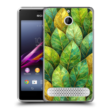 Пластиковый чехол на Sony Xperia E1 с принтом женский Пластиковый чехол на Sony Xperia E1 с принтом женский